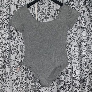 Grey bodysuit🤗